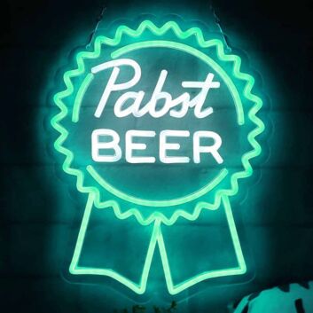 Pabst Beer Blue Ribbon LED Sign