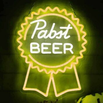 Pabst Beer Blue Ribbon LED Sign