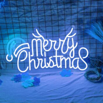 Merry Christmas Celebration Deco Neon Sign