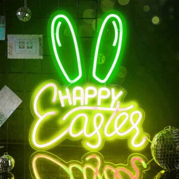 Easter Bunny Neon Sign