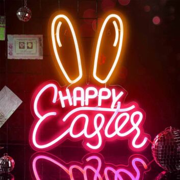 Easter Bunny Neon Sign