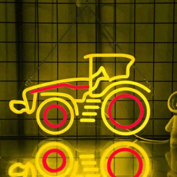 Farm Tractor LED Neon Sign