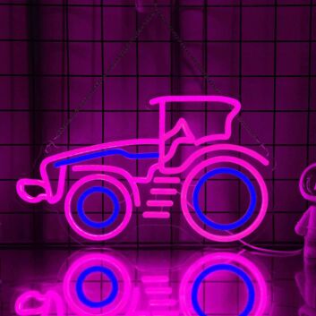Farm Tractor LED Neon Sign