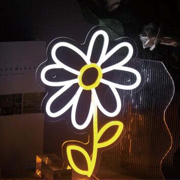 Cute Daisy Neon Light