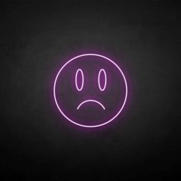 &#39;Wry Smile&#39; neon sign