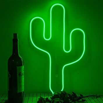 Cactus Neon Sign