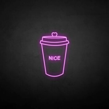 Customize NICE miketea neon sign