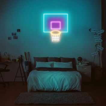 Basketball Hoop LED Neon Sign