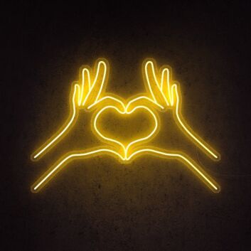 Spread Love Neon Sign for Positive and Loving Spaces