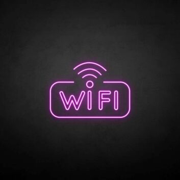 WIFI 2&#39; neon sign
