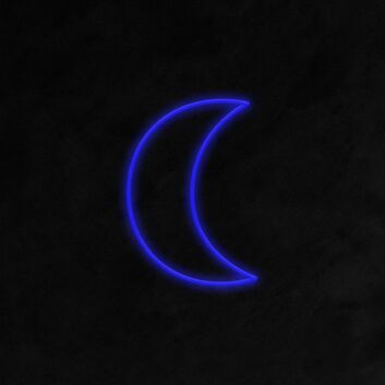 Moon Neon Sign for Peaceful and Relaxing Spaces