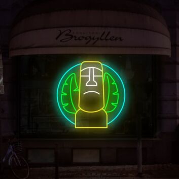 Tiki Neon Sign for Tropical and Fun Spaces