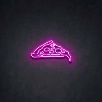 Pizza Neon Sign for Pizzerias and Dining Areas