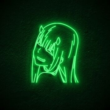 Zero Two Neon Sign for Anime Lovers