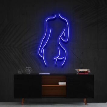 Body Outline Neon Sign for Artistic and Unique Decor