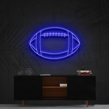 American Football Neon Sign for Sports Enthusiasts