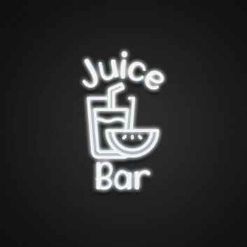 Juice Bar Neon Sign for Refreshing and Fun Spaces