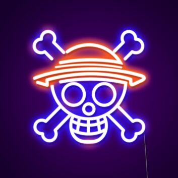 One Piece Neon Sign for Anime and Manga Fans