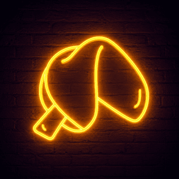 Fortune Cookie LED Neon Sign