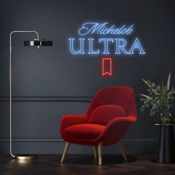 Michelob Ultra Neon Sign for Bars and Social Spaces