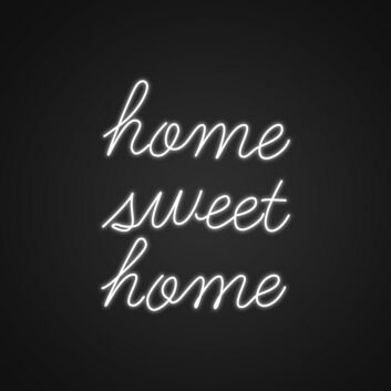 Home Sweet Home Neon Sign for Cozy and Welcoming Decor