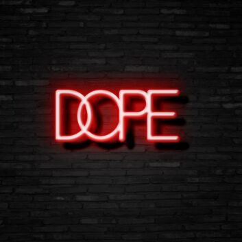 Dope Neon Sign for Stylish and Modern Spaces