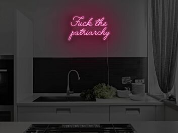 Fck The Patriarchy Neon Sign for Bold and Empowering Spaces