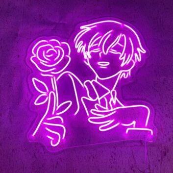 Tamaki Suoh Neon Sign for Anime Fans