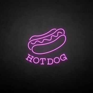 Customize Hot dog LED Neon Sign