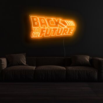 Back to the Future Neon Sign for Movie Fans
