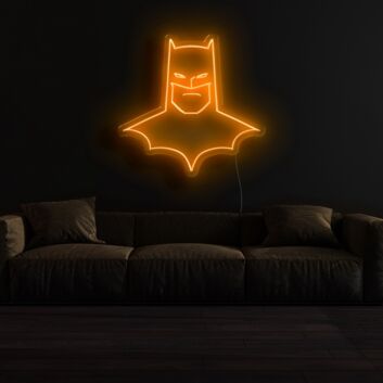 Batman Neon Sign for Superhero Fans