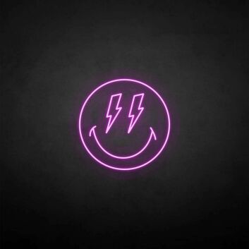 &#39;Smile Face&#39; neon sign