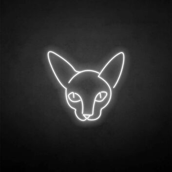 Sphinx cat&#39; neon sign
