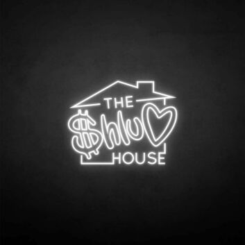 THE HOUSE neon sign