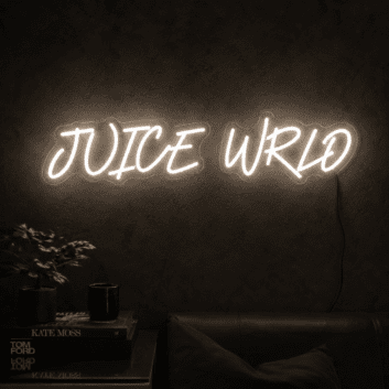 Juice Wrld Neon Sign for Music Fans and Bold Spaces