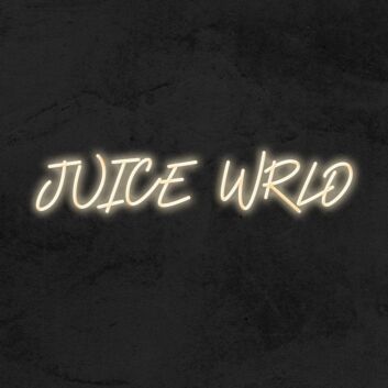Juice Wrld Neon Sign for Music Fans and Bold Spaces
