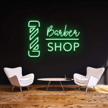 Barbershop Signage Neon Sign for Barber Shops