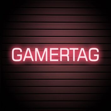 Gamertag Neon Sign for Personalized and Gaming Spaces