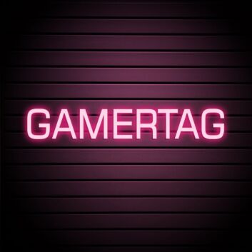 Gamertag Neon Sign for Personalized and Gaming Spaces