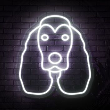 Cocker Spaniel LED Neon Sign