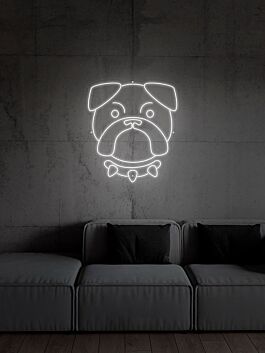 Bulldog Neon Sign for Pet Lovers
