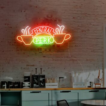 Central Perk Neon Sign for Friends TV Show Fans