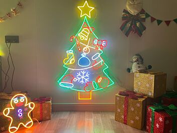 &#39;Christmas&#39; neon sign