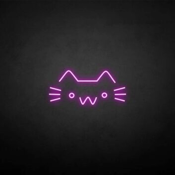 &#39;Cat&#39; neon sign