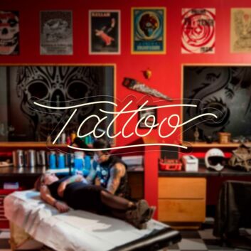 Tattoo Neon Sign for Tattoo Studios