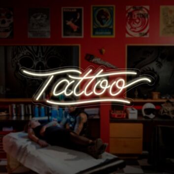 Tattoo Neon Sign for Tattoo Studios