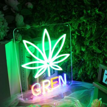 Marijuana Open Neon Sign for Cannabis Enthusiasts
