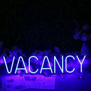 VACANCY Neon Sign for Hotels and Hospitality Spaces
