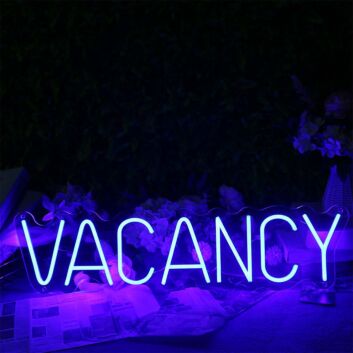 VACANCY Neon Sign for Hotels and Hospitality Spaces