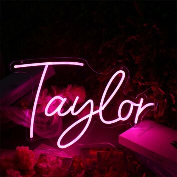 Taylor LED Neon Sign for Personalized Decor